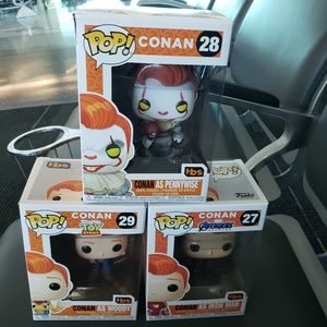 Conan Con San Diego Comic Con Funko Pops